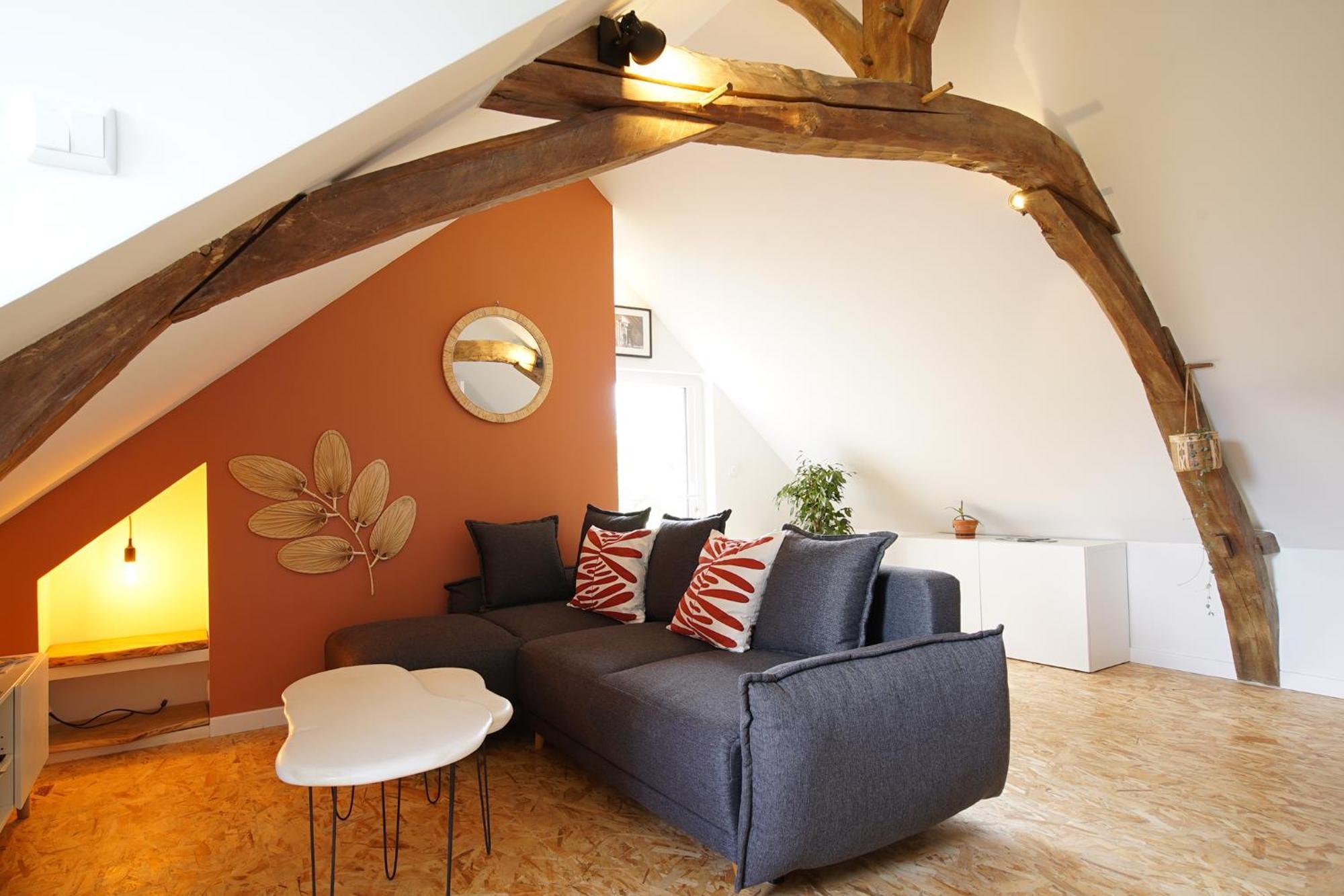 Apartmán La Longere La Menitré Exteriér fotografie